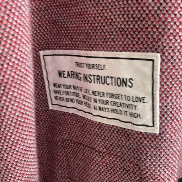 NWT maison mihara Yasuhiro “laundry tag” sweater - Picture 10 of 12